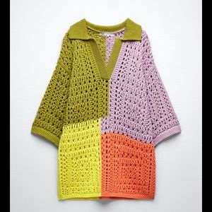 Zara, S, Multi colored sweater